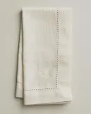 Zara Home столовая салфетка из хлопка, ажурная отделка, 45 45 см — фото 1