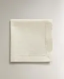 Zara Home столовая салфетка из хлопка, ажурная отделка, 45 45 см — фото 4