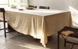 Zara Home скатерть из хлопка, клетка, 150 150 см · 7248/021 — фото 1