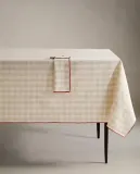 Zara Home скатерть из хлопка, клетка, 150 150 см · 7248/021 — фото 6