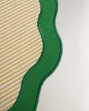 Zara Home сервировочная салфетка из хлопка, узор в полоску, 38 38 см — фото 6