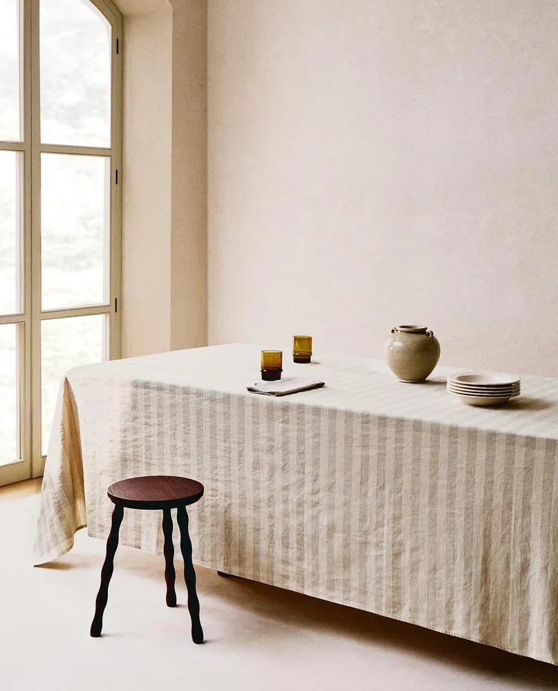 Zara Home скатерть из смесовой ткани, 250 170 см · 5292/021