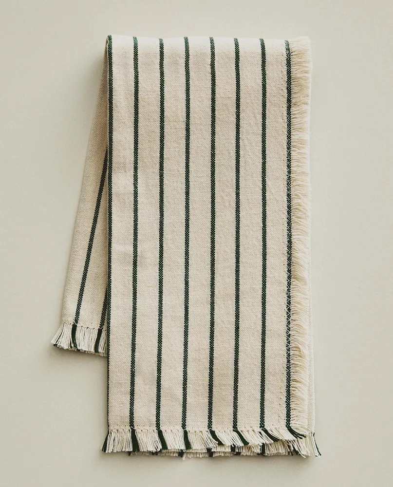 Zara Home столовая салфетка из хлопка, узор в полоску, 45 45 см (комплект 2 шт.) · 3219/022