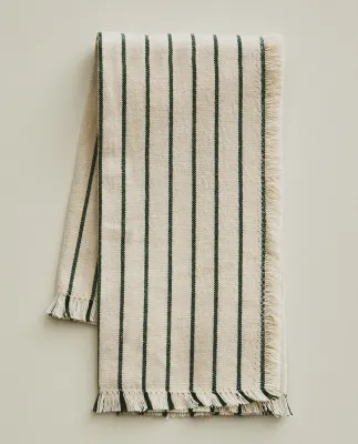 Zara Home столовая салфетка из хлопка, узор в полоску, 45 45 см (комплект 2 шт.) · 3219/022