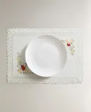 Zara Home сервировочная салфетка из хлопка, цветочный мотив, 50 35 см · 9207/023 — фото 6