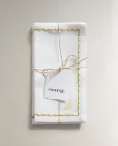 Zara Home столовая салфетка из хлопка, 20 20 см (комплект 4 шт.) — фото 3