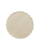 Zara Home сервировочная салфетка из джута, диаметр 38 см — фото 4