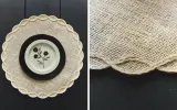 Zara Home сервировочная салфетка из джута, диаметр 38 см — фото 8