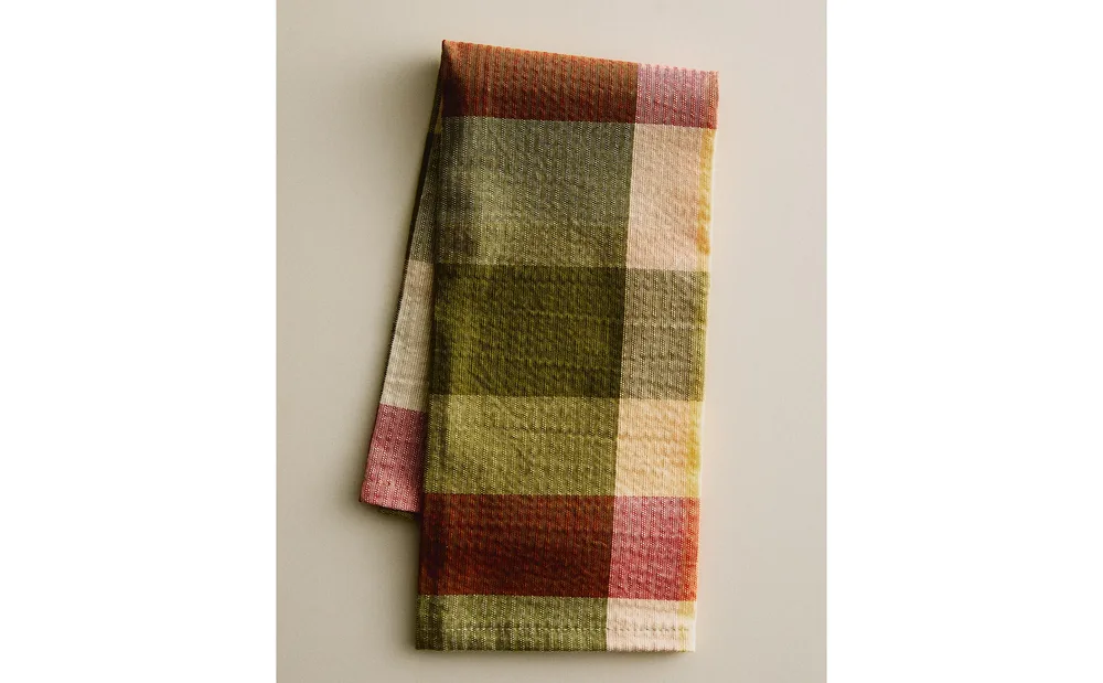 Zara Home столовая салфетка из хлопка, клетка, 45 45 см (комплект 2 шт.) · 4215/022