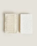 Zara Home кухонное полотенце из смесовой ткани, 7 2.5 см (комплект 2 шт.) — фото 6