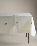 Zara Home скатерть из смесовой ткани, вышивка, 250 170 см — фото 7