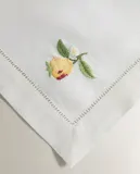 Zara Home столовая салфетка из смесовой ткани, вышивка, 45 45 см (комплект 2 шт.) — фото 7