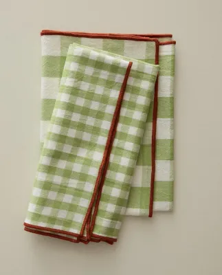 Zara Home кухонное полотенце из хлопка, клетка, 70 50 см (комплект 2 шт.) · 9205/026