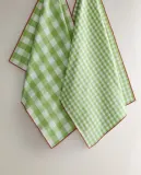 Zara Home кухонное полотенце из хлопка, клетка, 70 50 см (комплект 2 шт.) · 9205/026 — фото 3