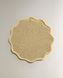 Zara Home сервировочная салфетка из смесовой ткани, цветочный мотив, 38 1 см — фото 4