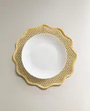 Zara Home сервировочная салфетка из смесовой ткани, цветочный мотив, 38 1 см — фото 6