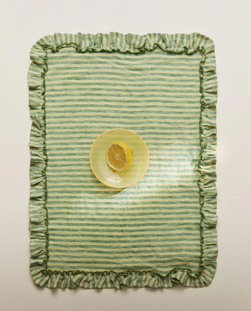 Zara Home сервировочная салфетка из льна, 50 35 см · 9204/023