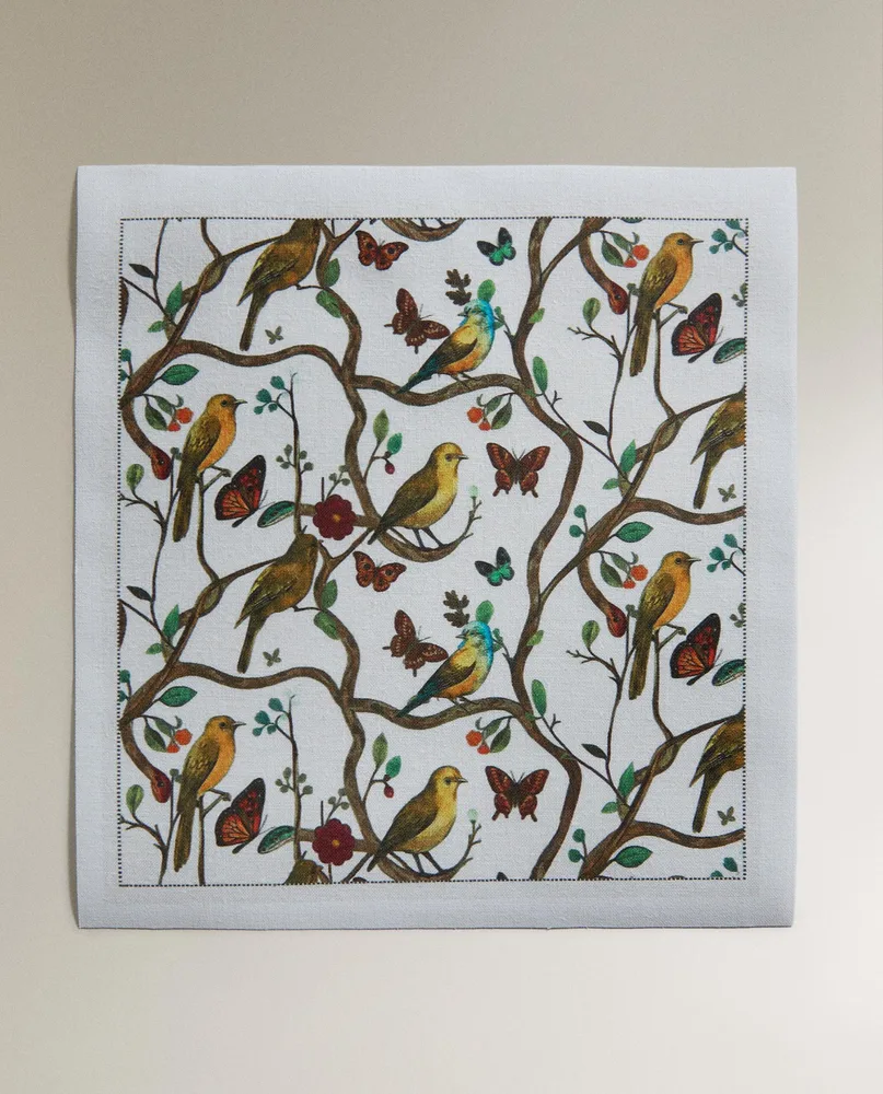 Zara Home столовая салфетка из хлопка, 20 19 см (комплект 20 шт.)