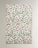 Zara Home кухонное полотенце из хлопка, цветочный мотив, 60 40 см (комплект 2 шт.) · 9276/026 — фото 7