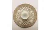 Zara Home сервировочная салфетка из смесовой ткани, диаметр 38 см · 9262/023 — фото 2