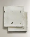 Zara Home столовая салфетка из хлопка, вышивка, 45 45 см (комплект 2 шт.) — фото 6