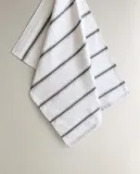 Zara Home кухонное полотенце из хлопка, узор в полоску, 70 50 см · 0223/026 — фото 6