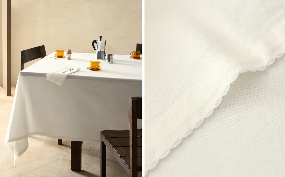 Zara Home скатерть из хлопка, 250 150 см · 6276/021