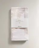 Zara Home столовая салфетка из хлопка, 50 50 см (комплект 2 шт.) — фото 4