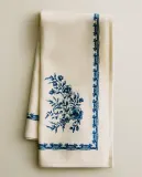 Zara Home столовая салфетка из хлопка, цветочный мотив, 45 45 см (комплект 2 шт.) · 2292/022 — фото 2