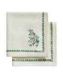 Zara Home столовая салфетка из хлопка, цветочный мотив, 45 45 см (комплект 2 шт.) · 2292/022 — фото 5