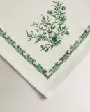 Zara Home столовая салфетка из хлопка, цветочный мотив, 45 45 см (комплект 2 шт.) · 2292/022 — фото 7