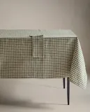 Zara Home скатерть из хлопка, клетка, 150 150 см · 3235/021 — фото 8