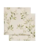 Zara Home столовая салфетка из хлопка, цветочный мотив, 45 45 см (комплект 2 шт.) · 4253/022 — фото 2