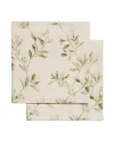 Zara Home столовая салфетка из хлопка, цветочный мотив, 45 45 см (комплект 2 шт.) · 4253/022 — фото 8