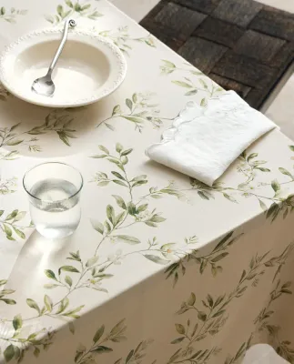 Zara Home скатерть из хлопка, цветочный мотив, 160 120 см · 4253/021