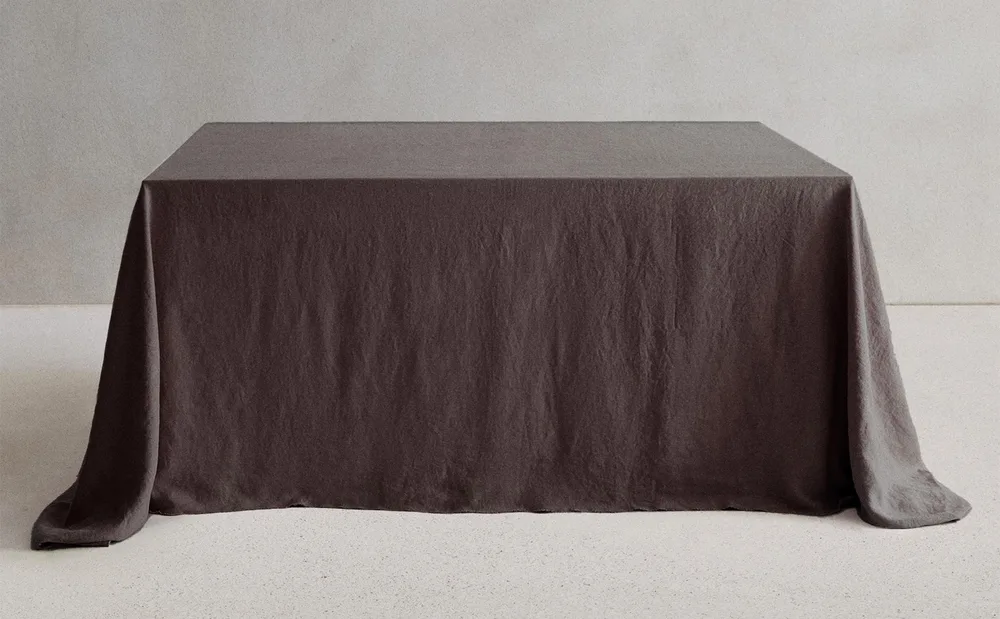 Zara Home скатерть из льна, 310 257 см