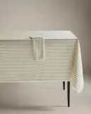 Zara Home скатерть из хлопка, узор в полоску, 160 120 см — фото 4