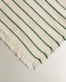 Zara Home скатерть из хлопка, узор в полоску, 160 120 см — фото 7
