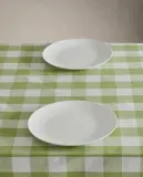 Zara Home скатерть из хлопка, клетка, 160 120 см — фото 4