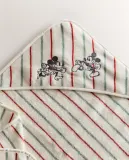 Zara Home Детское полотенце с капюшоном из хлопка, жёлтый — фото 1