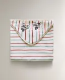 Zara Home Детское полотенце с капюшоном из хлопка, жёлтый — фото 8