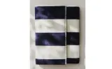 Zara Home Банное полотенце из хлопка, в полоску — фото 8