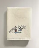 Zara Home Полотенце для лица и рук из хлопка, жёлтый — фото 3