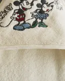 Zara Home Детское полотенце с капюшоном из хлопка, жёлтый, 80x80 см — фото 3