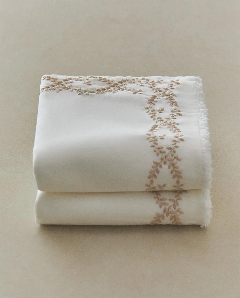 Zara Home Набор полотенец из хлопка, 30x30 см (2 шт.)