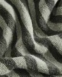 Zara Home Полотенце для лица и рук из хлопка, зелёный, в полоску · 1518/013 — фото 8