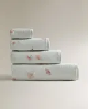 Zara Home Полотенце для лица и рук из хлопка, wielokolorowy · 7541/013 — фото 8
