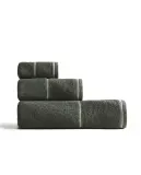 Zara Home Полотенце для лица и рук из хлопка, зелёный · 1588/013 — фото 6
