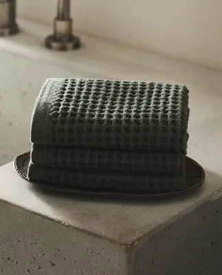 Zara Home Набор полотенец из хлопка, 30x30 см (3 шт.) · 6546/002