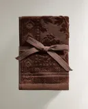 Zara Home Полотенце для лица и рук из хлопка, терракотовый, 30x30 см (3 шт.) — фото 4